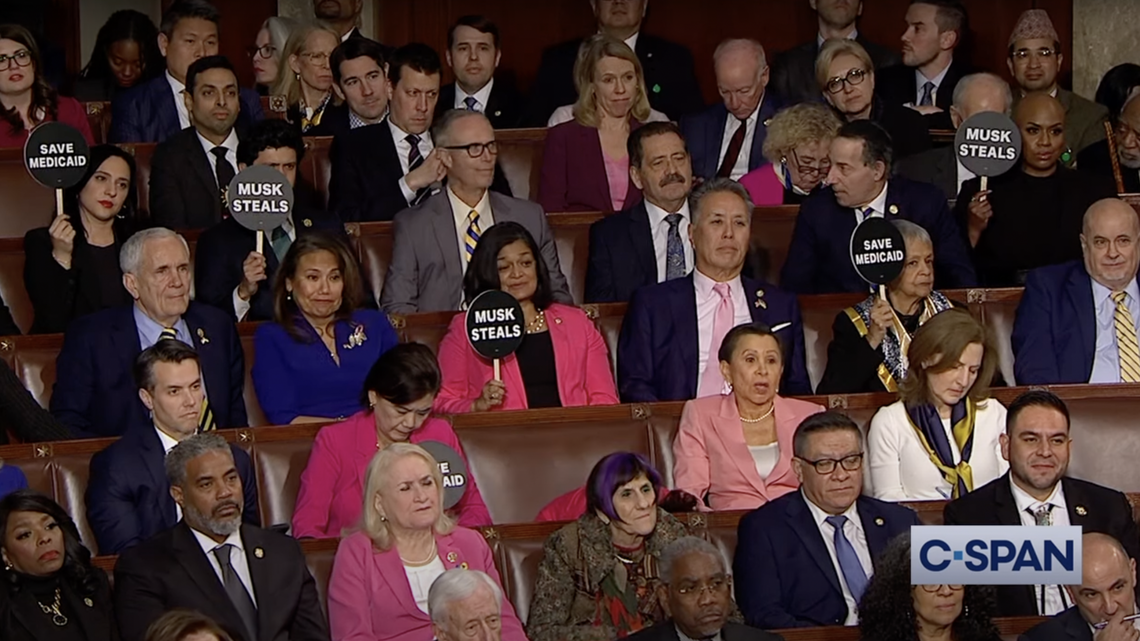 Just 10% of Americans believe the Democratic Party has a good, effective strategy to respond to President Donald Trump, according to a new poll.