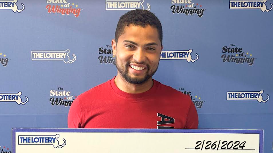 The winnings gave the man “peace of mind” about his family’s financial future, Massachusetts lottery officials said.