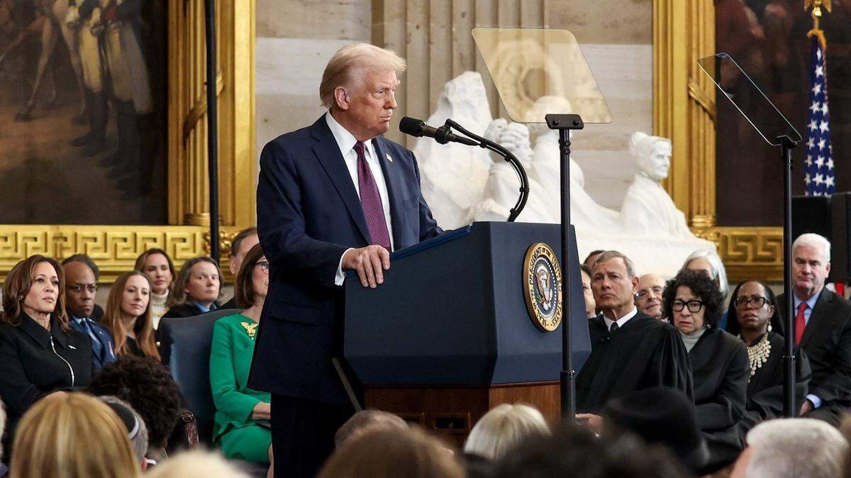A handful of world leaders attended President Donald Trump’s inauguration at the U.S. Capitol, including Argentinian President Javier Milei and Italian Prime Minister Giorgia Meloni.