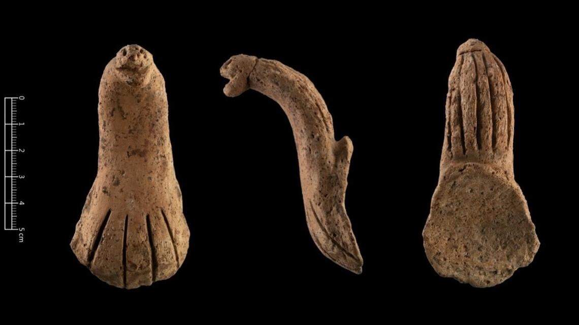 A 4,000-year-old snake-shaped artifact was recently discovered in Taiwan, archaeologists said.