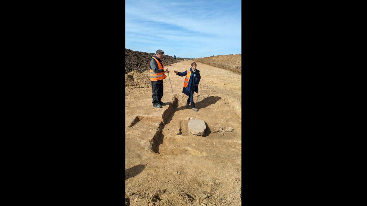 An ancient “zombie” grave was recently unearthed in Germany, an archaeologist said.