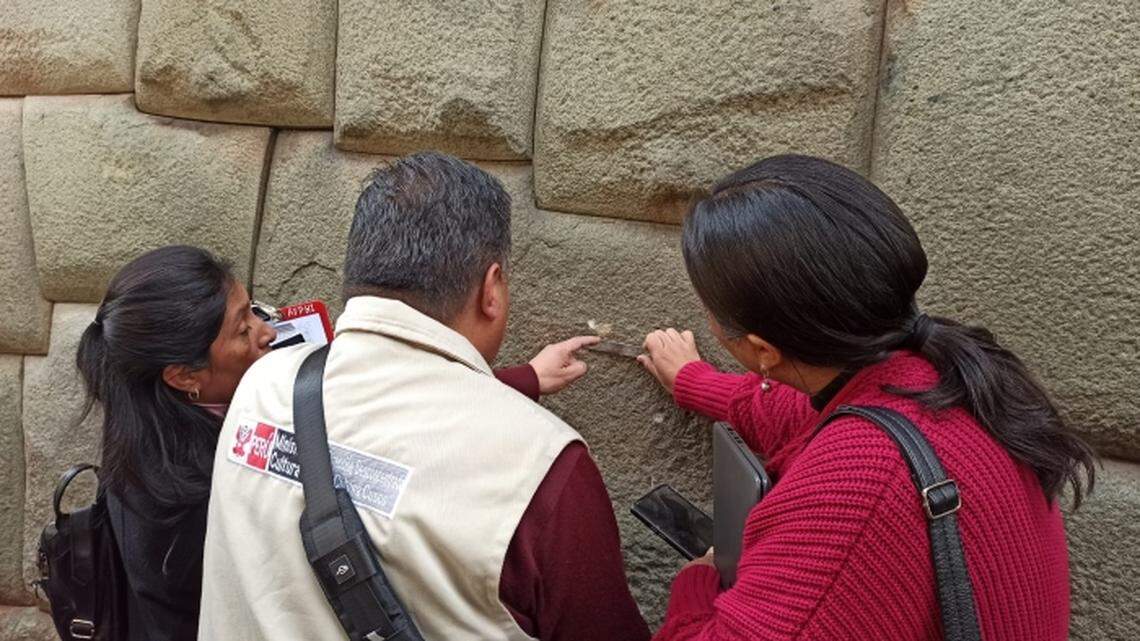A 30-year-old man is accused of attacking a famed cultural site in Peru, officials said.