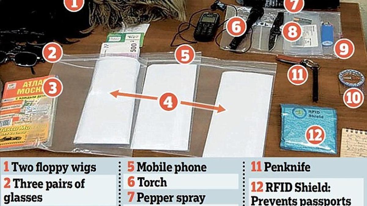 You too could be using nifty spy stuff like this! This is a kit supposedly taken from a suspected CIA agent by the Russia’s FSB in 2013.