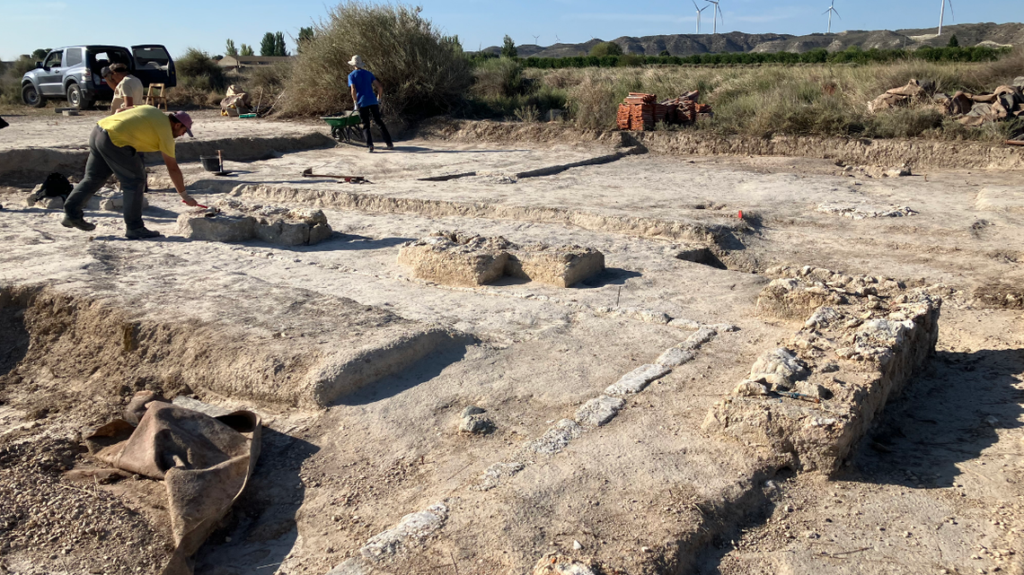 A large Roman forum has been unearthed in Spain, archaeologists said. It is the oldest known plaza on the Iberian Peninsula.