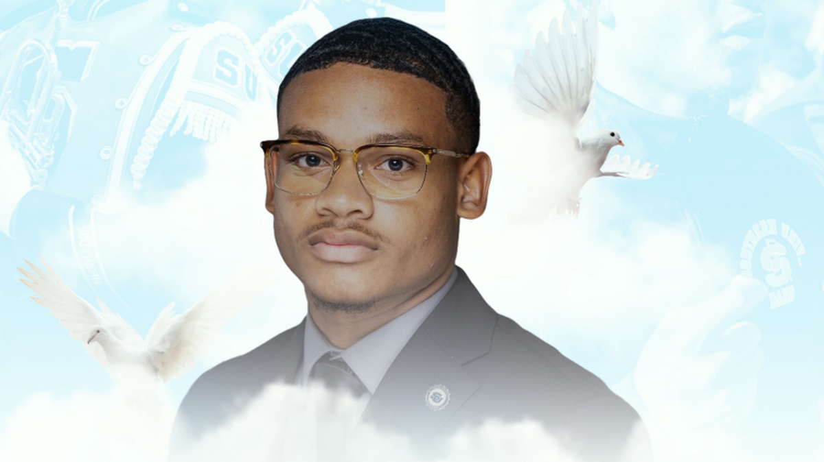 Caleb Wilson, 20, died from an alleged hazing ritual in Louisiana, his family says. 