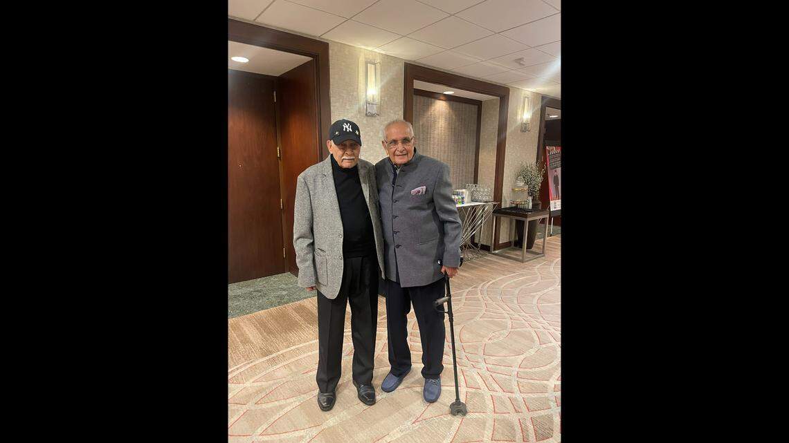 Childhood best friends reunited after being separated by the India-Pakistan border.