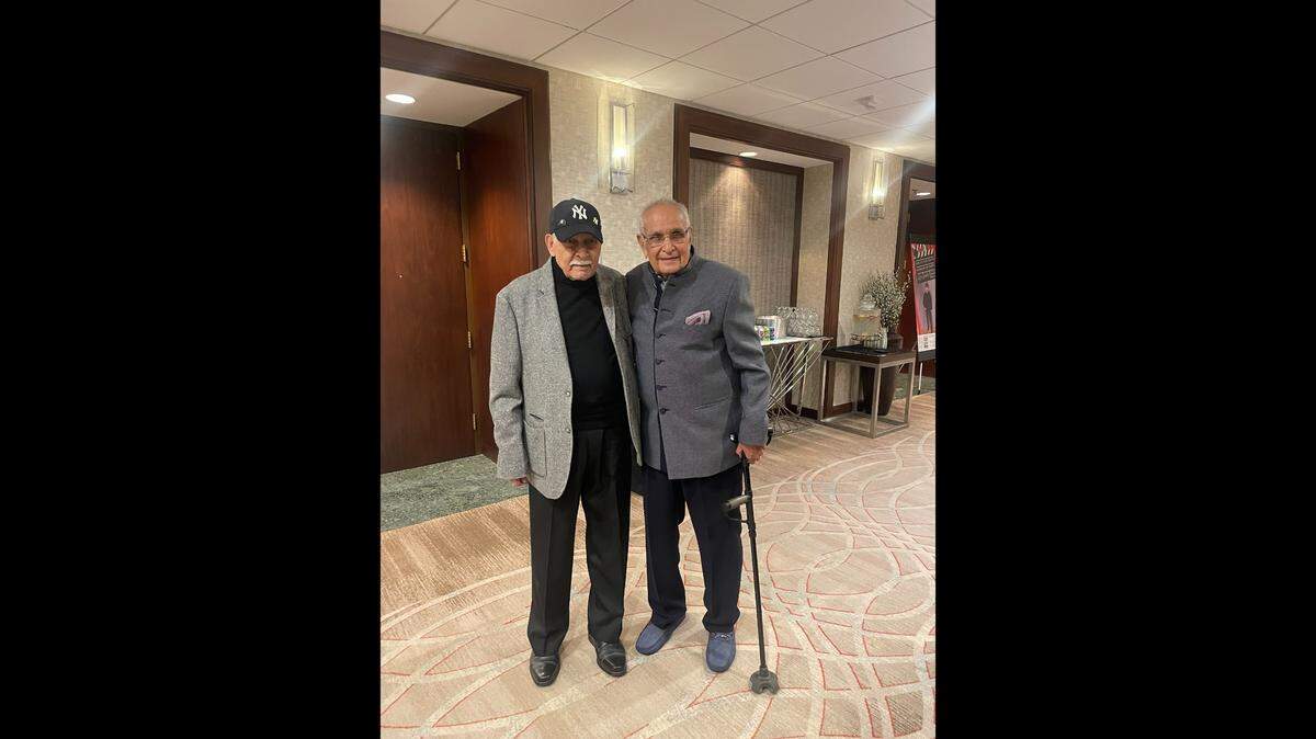 Childhood best friends reunited after being separated by the India-Pakistan border.