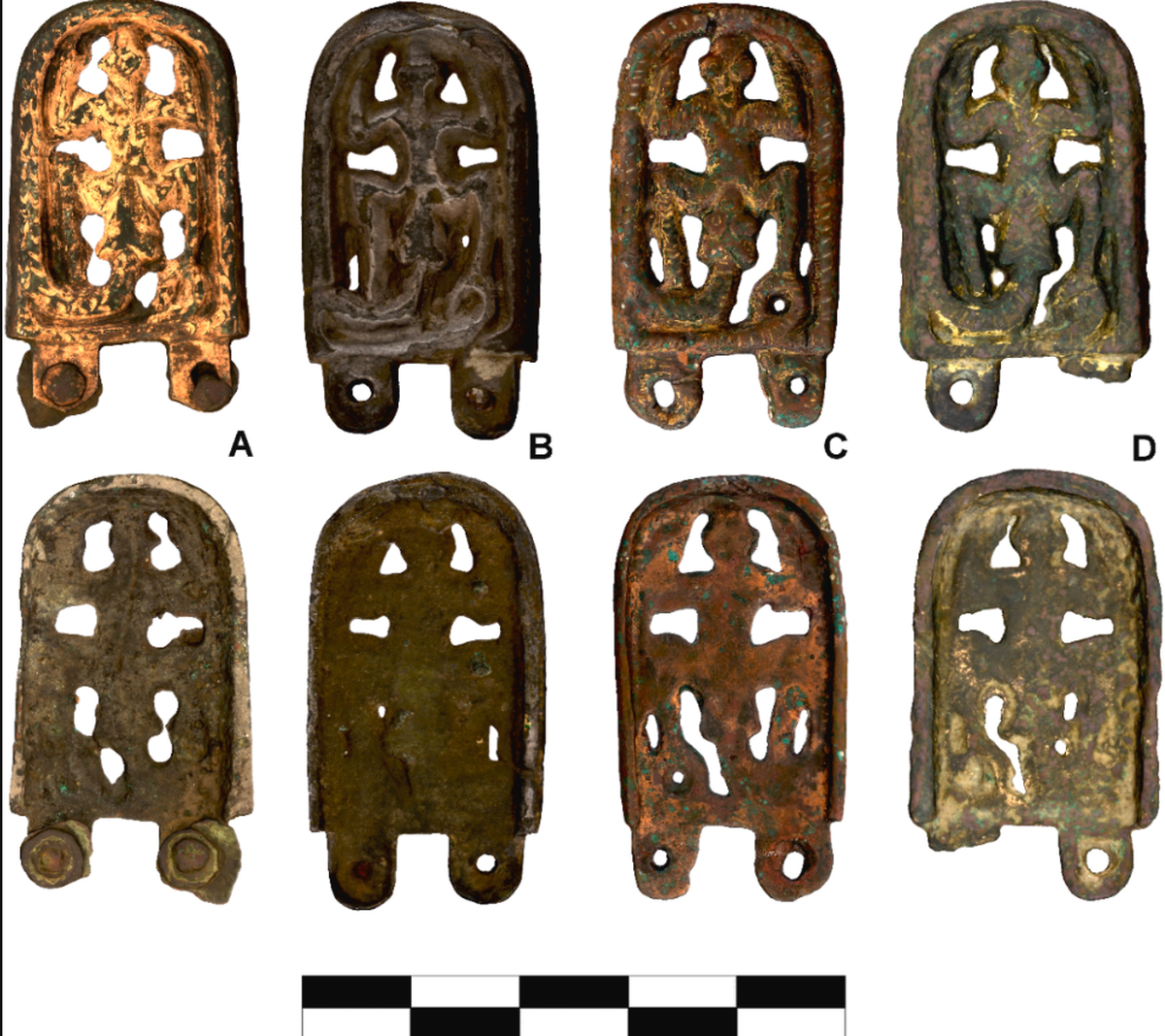 The object depicts a serpent devouring a frog-like animal, a once common motif, researchers said.