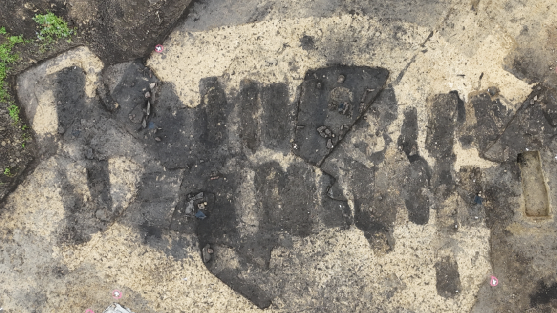 The remains of a medieval Slavic settlement were recently unearthed in Germany, officials said.