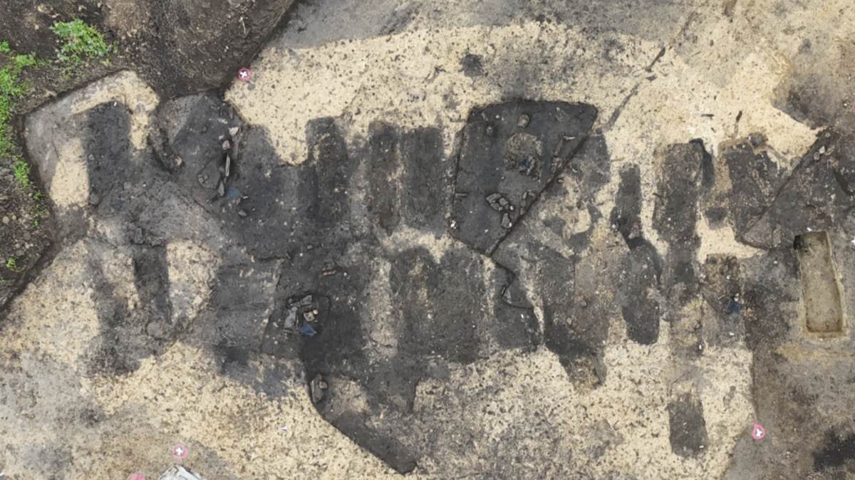 The remains of a medieval Slavic settlement were recently unearthed in Germany, officials said.