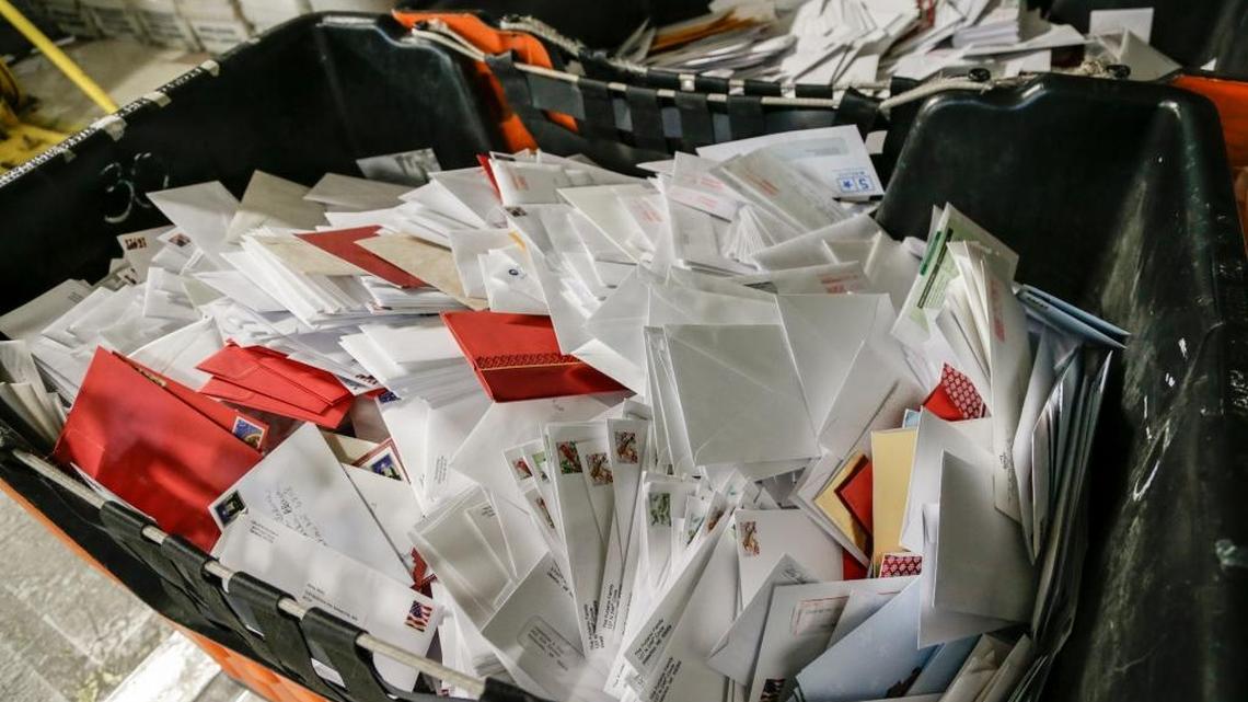 Former letter carrier Kristopher Block faces felony charges in La Porte, Indiana, after he got rid of 17,000 pieces of undelivered mail — with 11,000 pieces ending up in a ravine and others left in his home, police say.