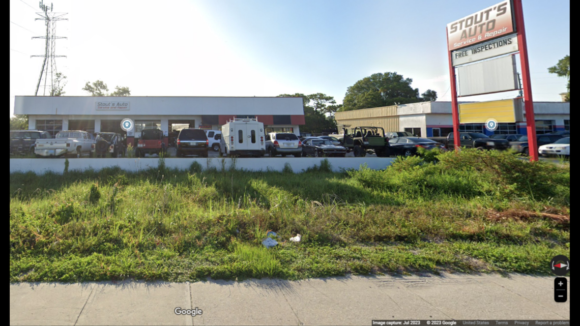 A man walked into the office space of the auto shop and started a shootout with the shop’s owner, police said.