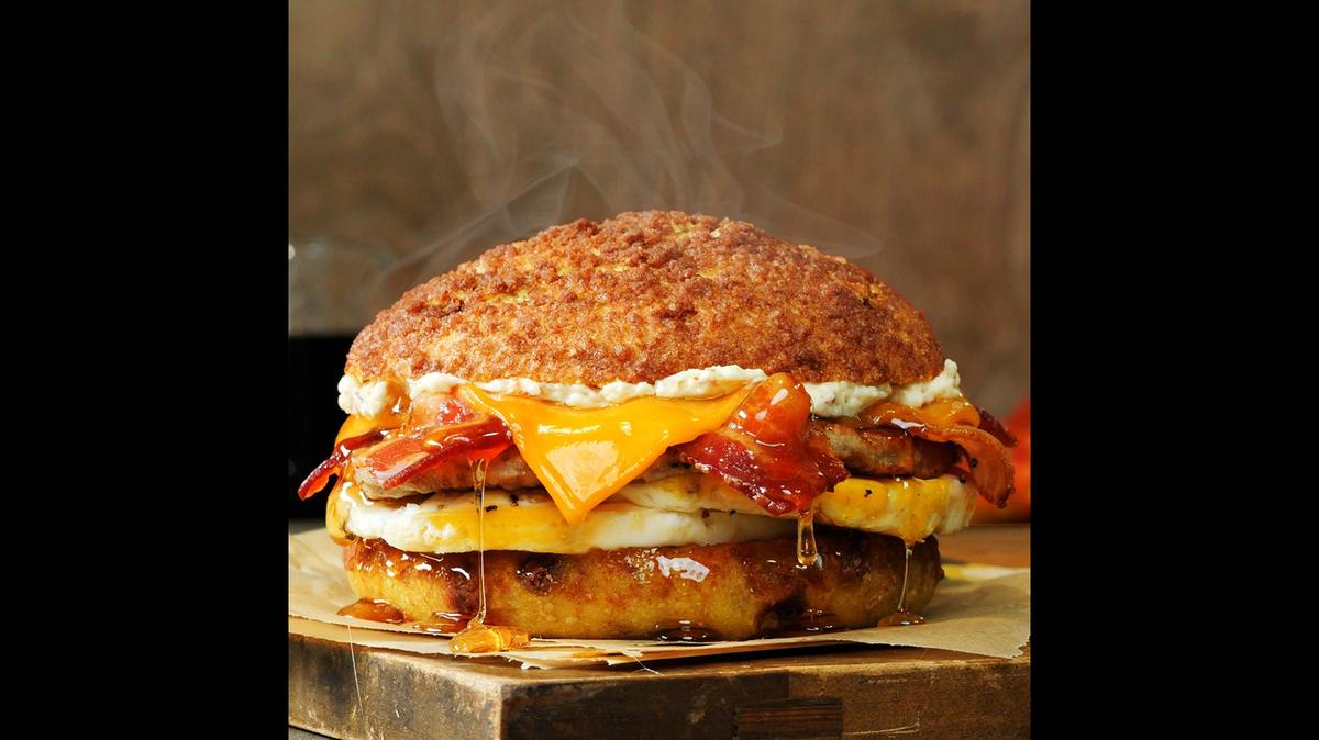 Einstein Bros. Bagels is boosting its menu with a new breakfast sandwich.