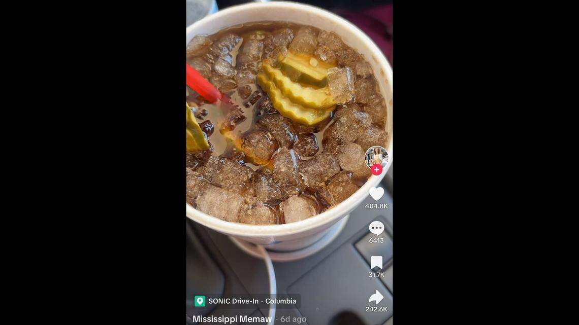 Sonic’s Dr Pepper mixed with pickles is flooding TikTok.