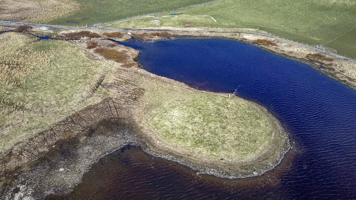 The Wasdale promontory from above
