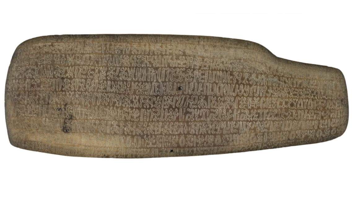 A mysterious tablet from Easter Island may reveal the existence of a rare, independently created written language, according to a new study.