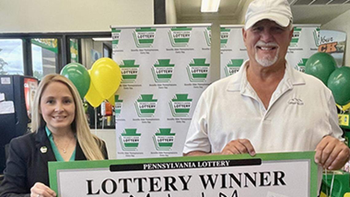 Michael Matyas, of Washington County, Pennsylvania, won a $1 million prize playing a Pennsylvania Lottery game.
