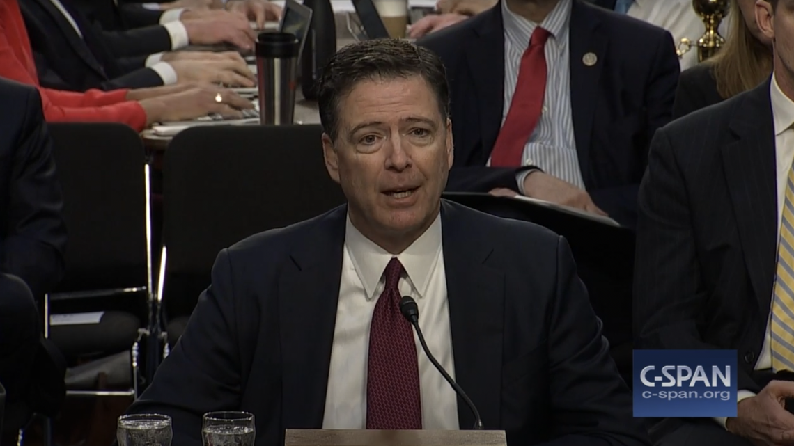 Americans are divided over what led to the indictment against former FBI Director James Comey, according to new polling.