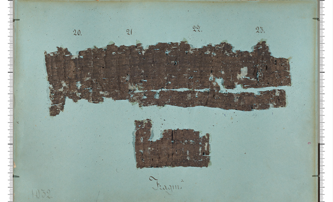 The text revealed details about Plato’s enslavement and his critical ear for music.