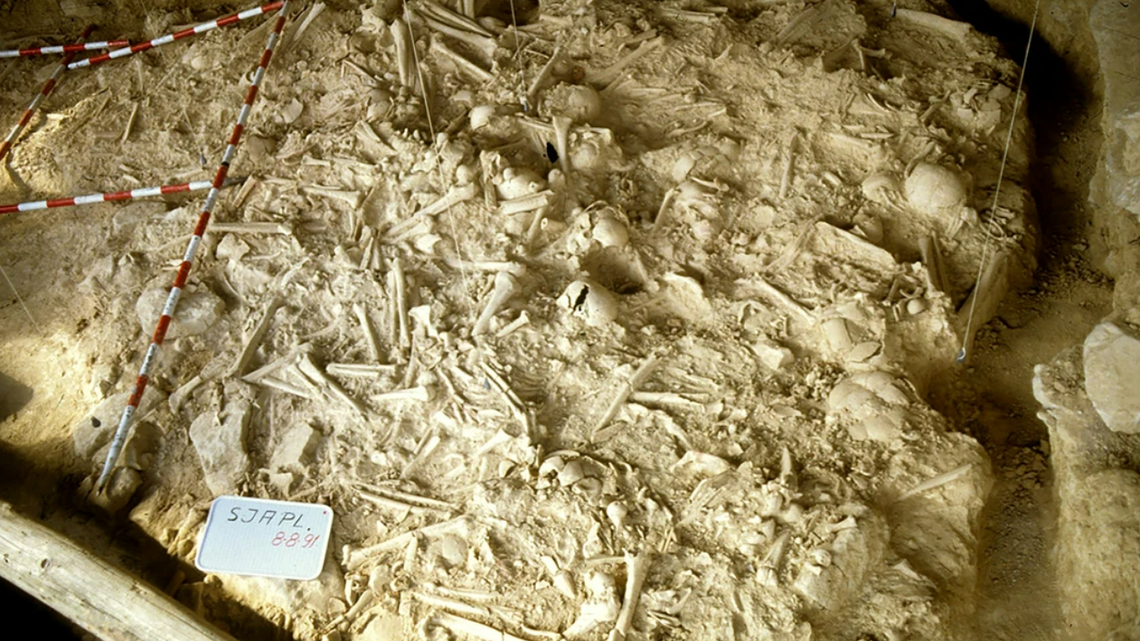 An ancient mass grave uncovered in Spain reveals evidence of “sophisticated” warfare, researchers said.