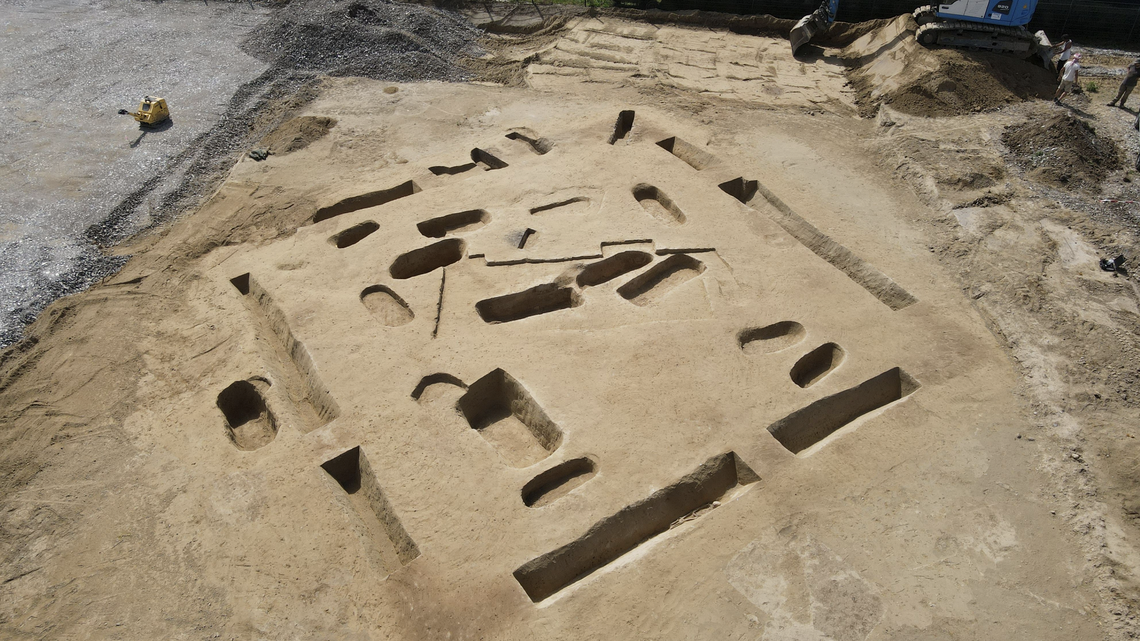 A Celtic graveyard with 18 burials was recently discovered in Germany, officials said.