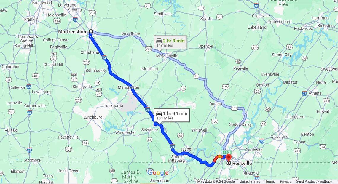 A Utah couple is accused of kidnapping a child from his home in Georgia before fleeing to Murfreesboro, Tennessee, authorities say.