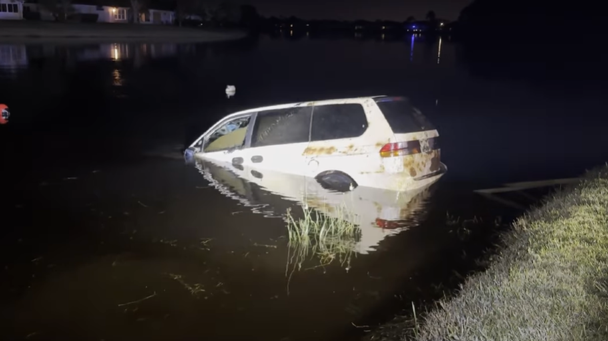 Katya Belaya’s minivan was found in a retention pond less than two miles from home more than 10 years after she disappeared, officials in Florida said.