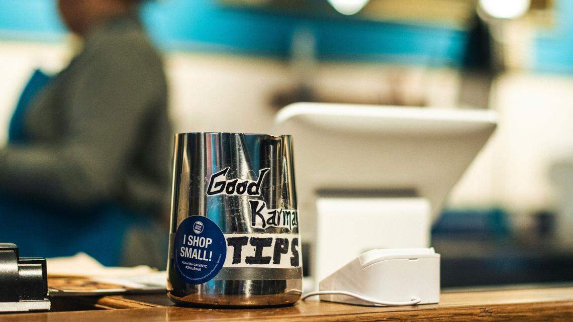 A majority of Americans said they feel increasing pressure to leave a tip at restaurants and businesses, according to a recent study.