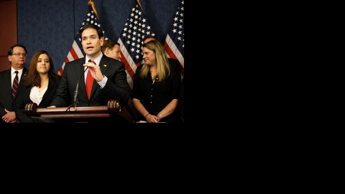 
Sen. Marco Rubio will address thousands of activists at the Conservative Political Action Conference, a four-day gathering just outside Washington, on Friday. In attendance will be the heavyweights of today’s GOP, as well as the thought leaders, pundits and conservatives Rubio needs to reach and persuade in order for him to be a viable contender in 2016.
