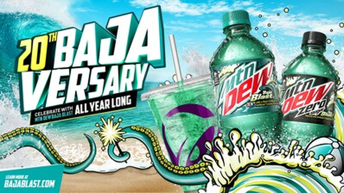 People who buy Baja Blasts can gain reward points to buy merchandise in 2024, PepsiCo said in its news release.