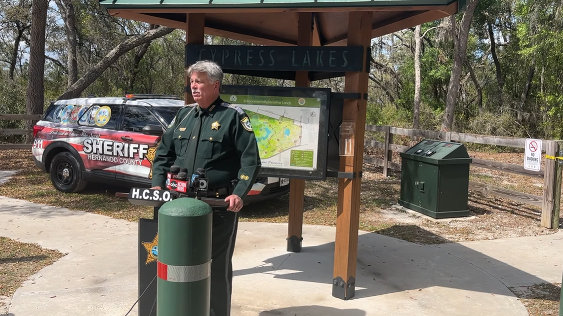 Hernando County Sheriff Al Nienhuis announced a 16-year-old boy was being charged with murder in the death of a teen girl found dead on a trail.