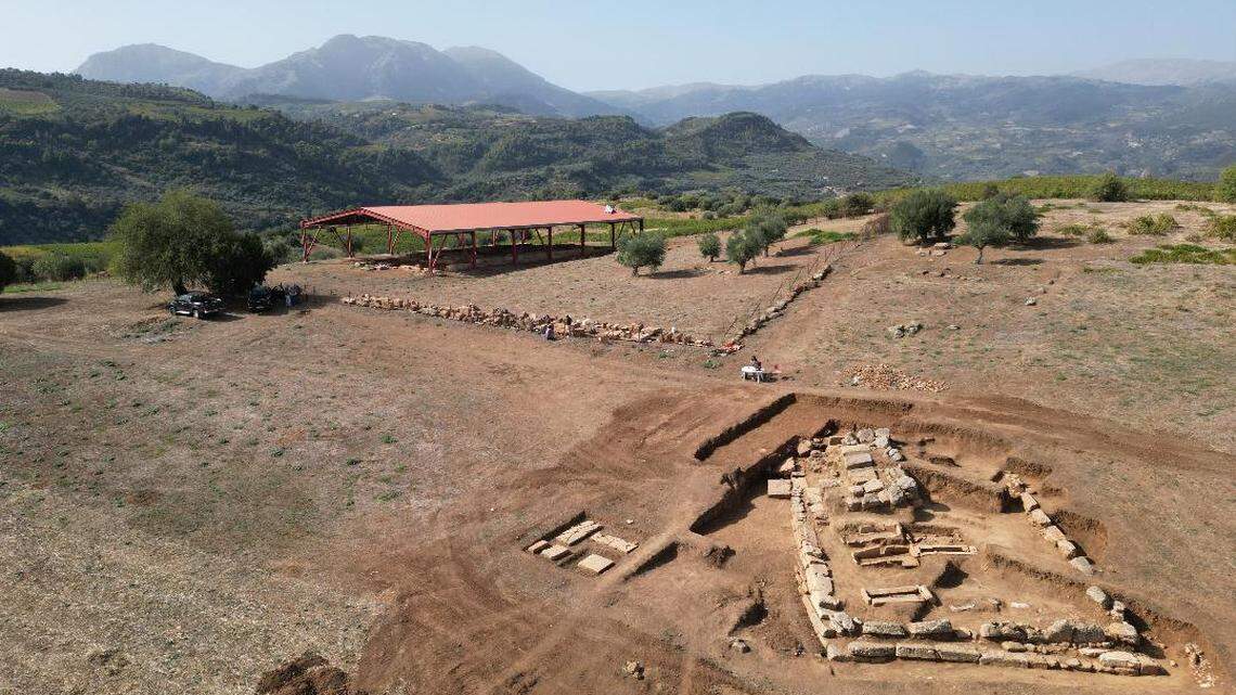 The ruins of an ancient Greek monument — filled with gold and marble treasures — were recently discovered in Greece, officials said.