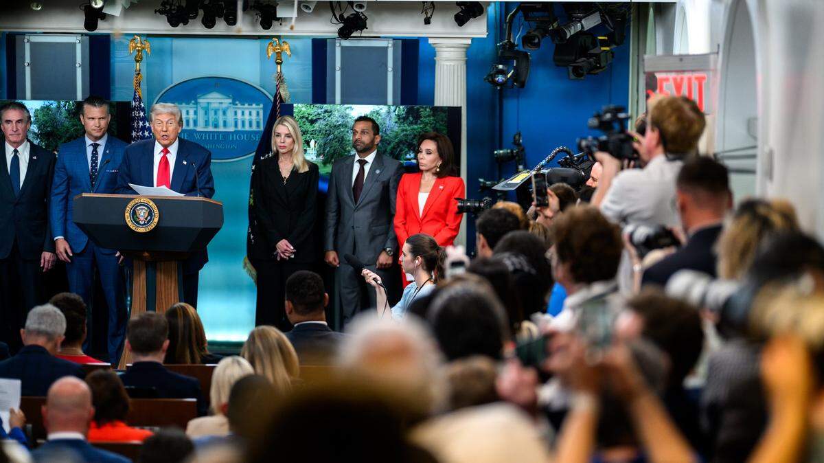 Six months into his second term, President Donald Trump has lost some support from his Republican base, according to a new Pew Research Center poll.
