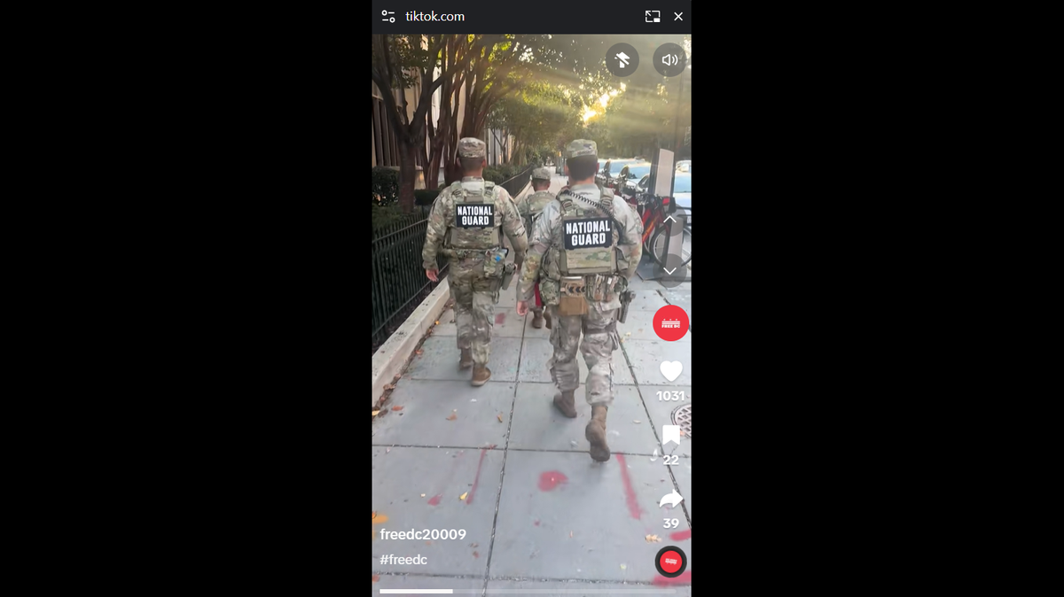 A Washington, D.C., man is suing after he says he was wrongfully detained for protesting military presence with a “Star Wars” song.