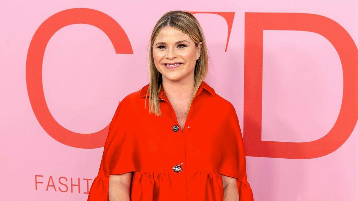jenna bush hager at cfda fashion awards