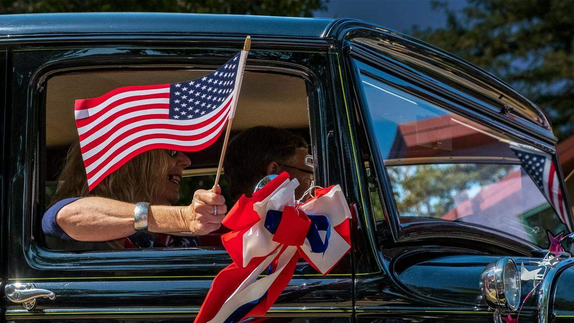 A record-low share of U.S. adults are very or extremely proud to be American, according to a new Gallup poll.