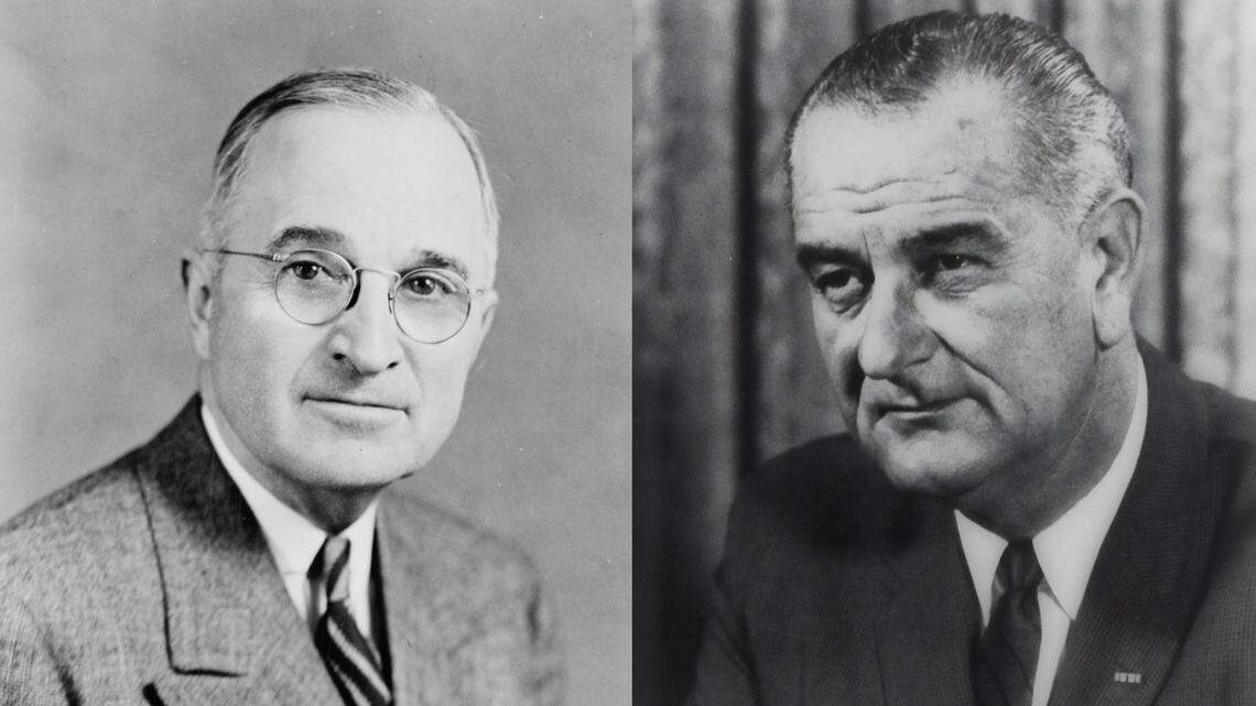 Since World War II, two presidents have decided not to seek a second term, and both bear some similarities to President Joe Biden, according to historians.