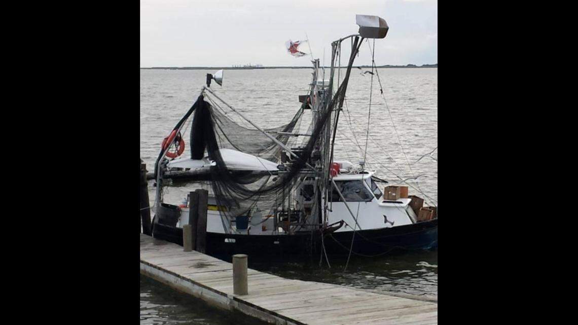 Timothy Cheramie’s shrimping boat was found partially submerged in a bay off the coast of southeast Louisiana, the Coast Guard said. Cheramie is missing.