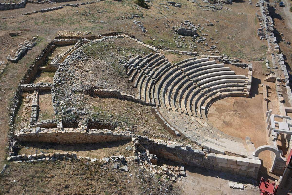 The newly restored theater from another angle