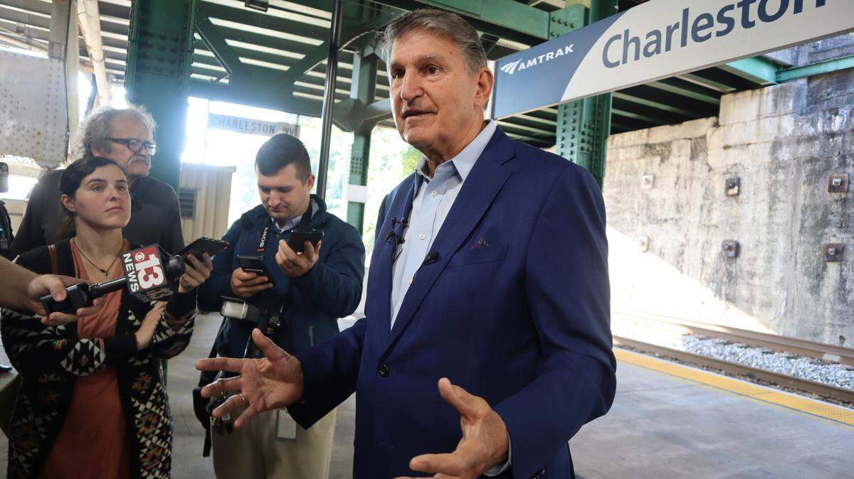 West Virginia Democratic Sen. Joe Manchin has announced he will not seek reelection on Nov. 9.