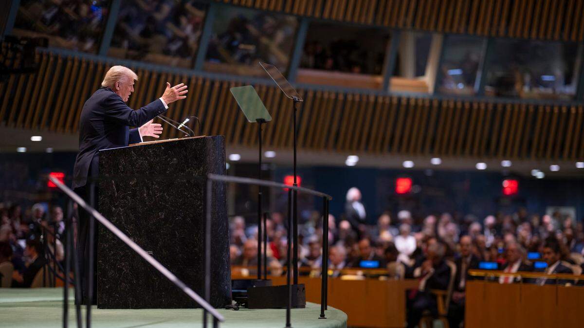 A slim majority of Americans, 51%, do not believe President Donald Trump’s claim at the United Nations that the U.S. “is respected again like it has never been respected before,” according to a new YouGov survey.