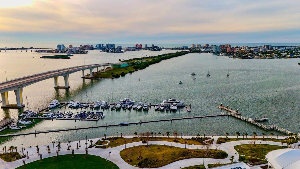 A boat captain at a Clearwater tour company fell overboard and was charged with boating under the influence, Florida police said.