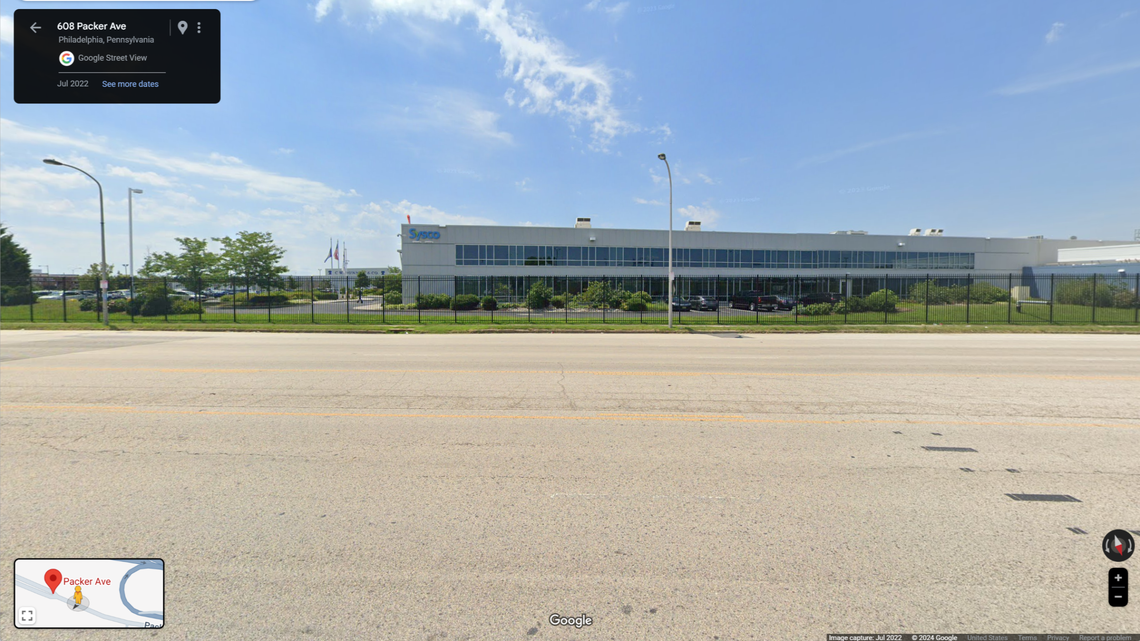 Pennsylvania police said the six men fled the scene in three different vehicles.