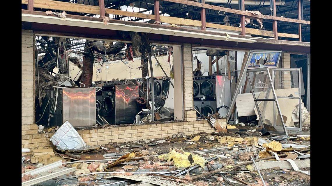 Four people were injured in an explosion at a laundromat in Ocala, Florida, according to fire rescue, and now one of them is suing the operators of the property.
