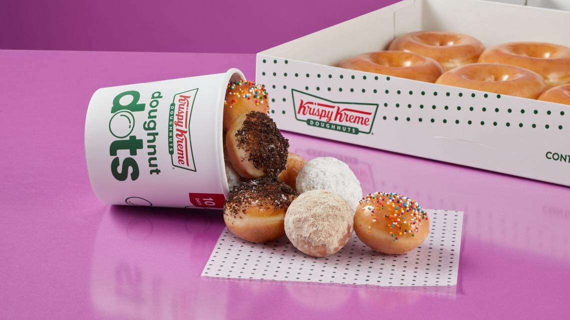 Krispy Kreme’s Doughnut Dots are the latest menu addition at the doughnut and coffee chain.