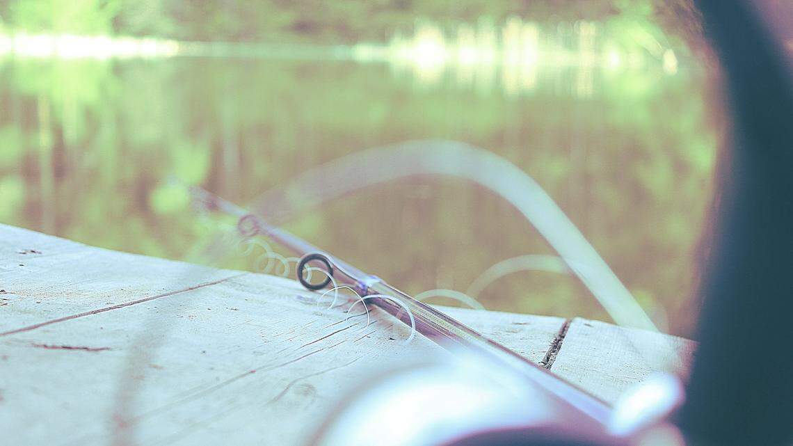 File photo. A man caught a record-breaking fish from a New York lake.
