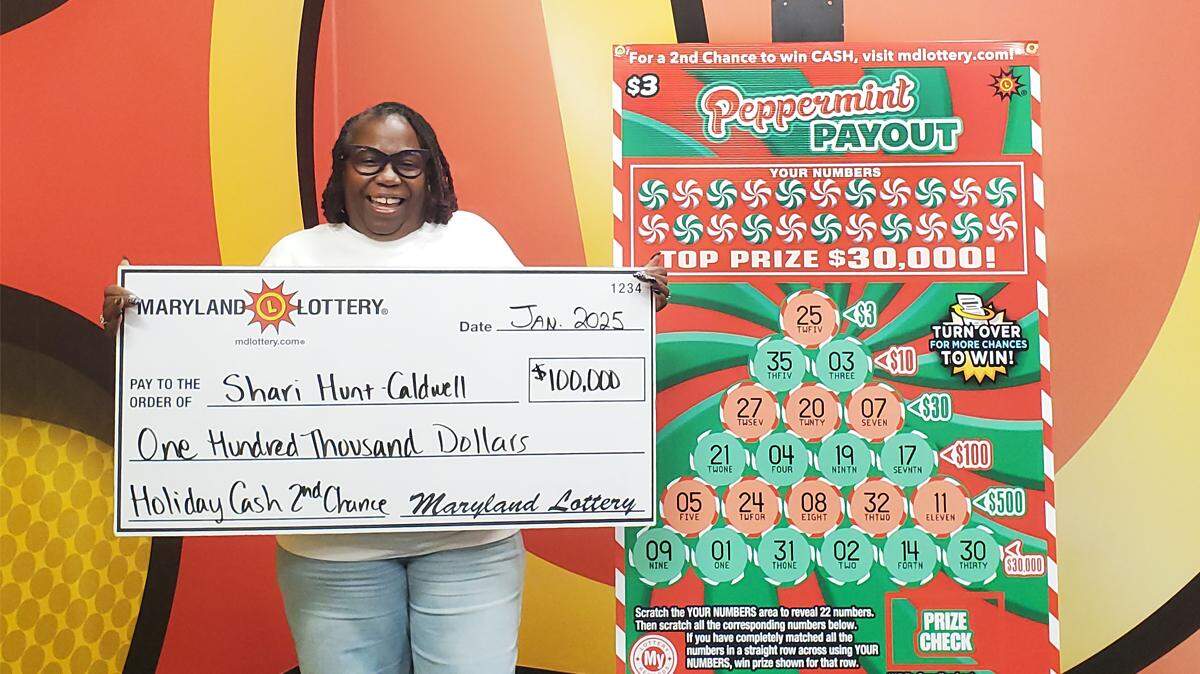 Finding out the news of her big win left a lottery player “screaming” at her Maryland workplace, officials said.