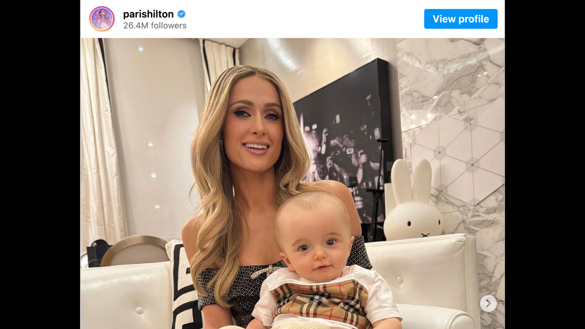 Paris Hilton reveals why she doesn’t share photos of her daughter, London.