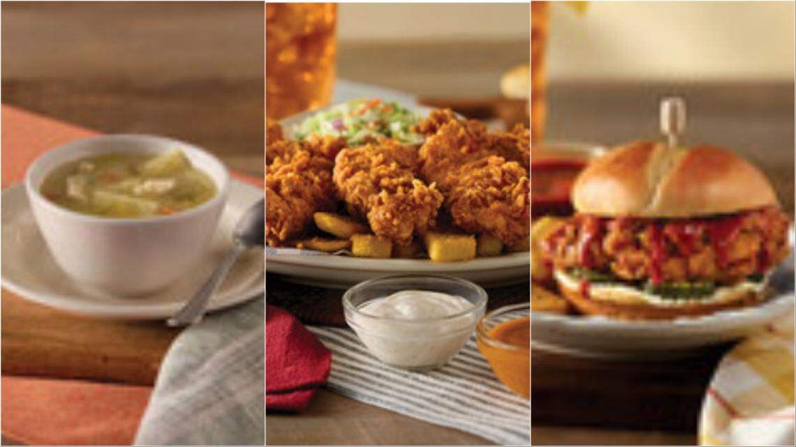 Cracker Barrel is expanding its menu with three new offerings.
