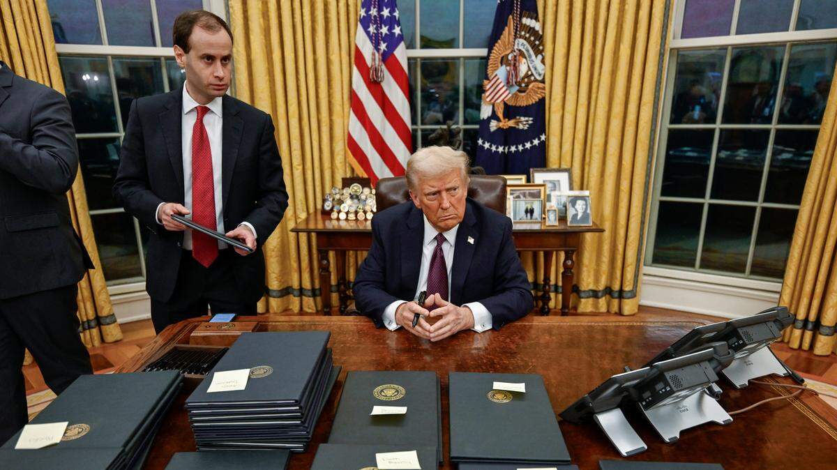 President Donald Trump has signed a flurry of executive order since taking office. 